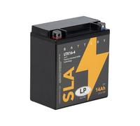 Landport SLA Ready To Use Starter Battery 12 Volt, 14 Ah/10hr, 230 CCA, AGM Technology-Ideal For Motorcycles & Powersport Vehicles MS LTX16-4