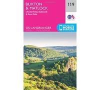 Landranger (119) Buxton & Matlock, Chesterfield, Bakewell & Dove Dale (OS Landranger Map) by Ordnance Survey (2016-02-24)
