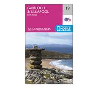 Landranger 19 Gairloch & Ullapool Map, Pink One Size