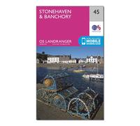 Ordnance Survey Landranger Map 045 Stonehaven & Banchory
