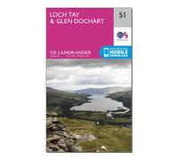 Loch Tay & Glen Dochart: (OS Landranger Map 051 February 2016 ed)