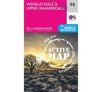 Landranger Active (98) Wensleydale & Upper Wharfedale: 098 (OS Landranger Active Map)