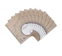 Landre A4 Recycled Ruled Notepad (80 Sheets) (Pack of 10)