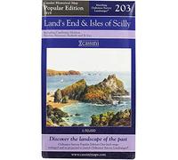 Land's End and Isles of Scilly: No. 203 (Cassini Popular Edition Historical Map)