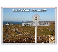 Land's End - Cornwall - 96 x 67mm Jumbo Fridge Magnet/Magnets BBSFHM395