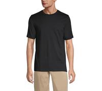 Lands' End - Men’s Black Super-T T-Shirt - Size L - Traditional Fit - 100% Cotton Jersey, Strong Construction, Traditional Fit and Easy Care - Men's Clothing