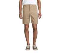 Lands' End Men Stretch Chino Shorts 38 Tan - Khaki