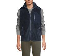 Lands' End Men's Active Cloud Borg Gilet in Navy | Size: XL lands end Navy XL