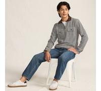 Lands' End Men's Corduroy Collar Bedford Quarter Zip Jumper | Size: Medium lands end Multicolor M