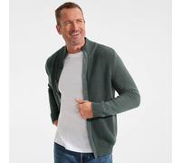 Lands' End Men's Drifter Cardigan in Dark Green | Size: Medium lands end Dark Green M
