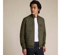 Lands' End Men's Hybrid Zip Jacket in Dark Green | Size: Small lands end Dark Green S