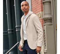 Lands' End Men's Knit Blazer with Removable Hood in Natural | Size: Small lands end Natural S