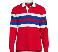 Lands' End Men's Lightweight Long Sleeve Rugby Shirt | Size: Small lands end Multicolor S