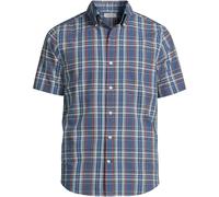 Lands' End Men's Madras Shirt in Blue | Size: XL lands end Blue XL