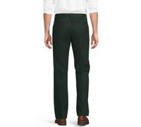 Lands' End Men's Non-iron Chinos, Flat front, Comfort Waist in Dark Green | Size: 33R lands end Dark Green 33R