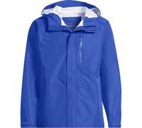 Lands' End Men's Packable Waterproof Rain Jacket in Blue | Size: XL lands end Blue XL