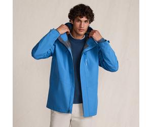 Lands' End Men's Packable Waterproof Rain Jacket in Cobalt | Size: 2XL lands end Cobalt 2XL
