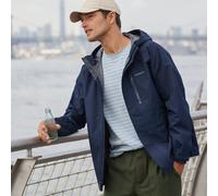 Lands' End Men's Packable Waterproof Rain Jacket in Dark Navy | Size: Medium lands end Dark Navy M