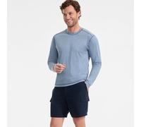 Lands' End Men's Quick Dry SPF50 Cargo Swim Shorts, 7-inch in Dark Navy | Size: Medium lands end Dark Navy M