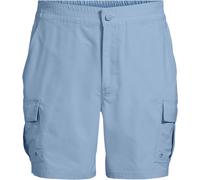 Lands' End Men's Quick Dry SPF50 Cargo Swim Shorts, 7-inch in Light Blue | Size: Small lands end Light Blue S