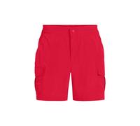 Lands' End Men's Quick Dry SPF50 Cargo Swim Shorts, 7-inch in Red | Size: XL lands end Red XL