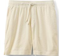 Lands' End Men's Seersucker Deck Shorts - 7-inch in Bright Yellow | Size: Medium lands end Bright Yellow M