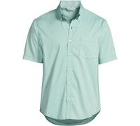 Lands' End Men's Short Sleeve Buttondown Ultimate Shirt in Green | Size: Medium lands end Green M