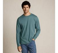 Lands' End Men's Super-T Long Sleeve T-Shirt Green XXL