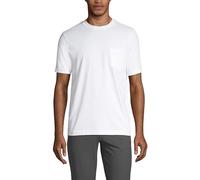 Lands' End Men's Super-T T-Shirt - White - XL
