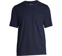 Lands' End Men's Super-T T-Shirt with pocket in Dark Navy | Size: Medium lands end Dark Navy M