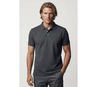 Lands' End Men's Supima Polo Shirt, Traditional Fit in Charcoal | Size: 2XL lands end Charcoal 2XL