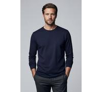Lands' End Men's Tall Super-T Long Sleeve T-Shirt Blue L