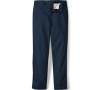 Lands' End Men's Travel Kit Classic Fit Chino Trousers in Dark Navy | Size: 36XL lands end Dark Navy 36XL