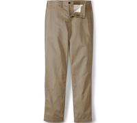 Lands' End Men's Travel Kit Classic Fit Chino Trousers in Khaki | Size: 32L lands end Khaki 32L