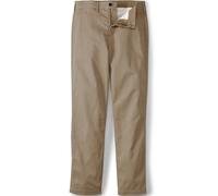 Lands' End Men's Travel Kit Classic Fit Chino Trousers in Khaki | Size: 33R lands end Khaki 33R