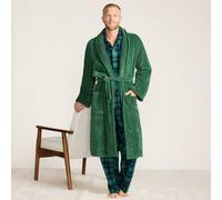 Lands' End Men's Turkish Terry Bath Robe in Khaki | Size: 2XL lands end Khaki 2XL