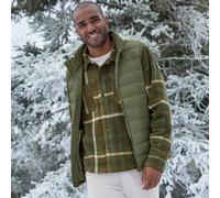 Lands' End Men's Wanderweight Down Ultralight Packable Gilet in Stone | Size: XL lands end Stone XL