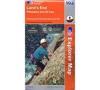 Land's End, Penzance and St Ives: Sheet 102 (OS Explorer Map)