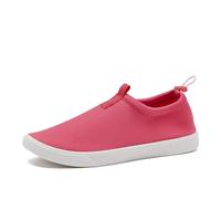 Lands' End Slip On Water Shoes for Women, Quick Dry Neoprene Sport Womens Water Shoes with Drainage Holes for Beach or Pool, Blue or Black Swim Shoes Women, Adult Size 6-11 Aqua Socks, Wood Lilly, 4.5