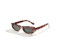 Lands' End Women's Avior Sunglasses in Cat Eye Design in Dark Brown lands end Dark Brown One Size