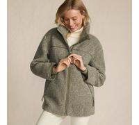 Lands' End Women's Borg Fleece Jacket in Green | Size: 8 lands end Green 8