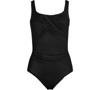 Lands' End Women's Carmela Slender Swimsuit - D Cup in Black | Size: 16 lands end Black 16