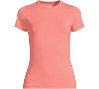 Lands' End Women's Cool Lightweight Crew Neck Tee in Coral | Size: 10-12 lands end Coral 10-12
