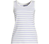 Lands' End Women's Cotton Vest Top in Ivory | Size: 14-16 lands end Ivory 14-16