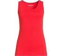 Lands' End Women's Cotton Vest Top in Red | Size: 16-18 lands end Red 16-18