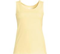 Lands' End Women's Cotton Vest Top in Yellow | Size: 16-18 lands end Yellow 16-18