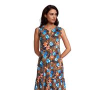 Lands' End Women's Crinkle Knit Cotton Sleeveless Blouse | Size: 14-16 lands end Multicolor 14-16