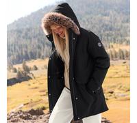 Lands' End Women's Expedition Down Parka in Black | Size: 14-16 lands end Black 14-16