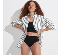 Lands' End Women's Foldover Bikini Bottoms in Black | Size: 20 lands end Black 20