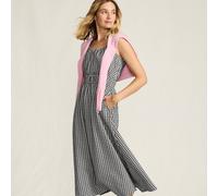 Lands' End Women's Gingham Dress in Black | Size: 14-16 lands end Black 14-16